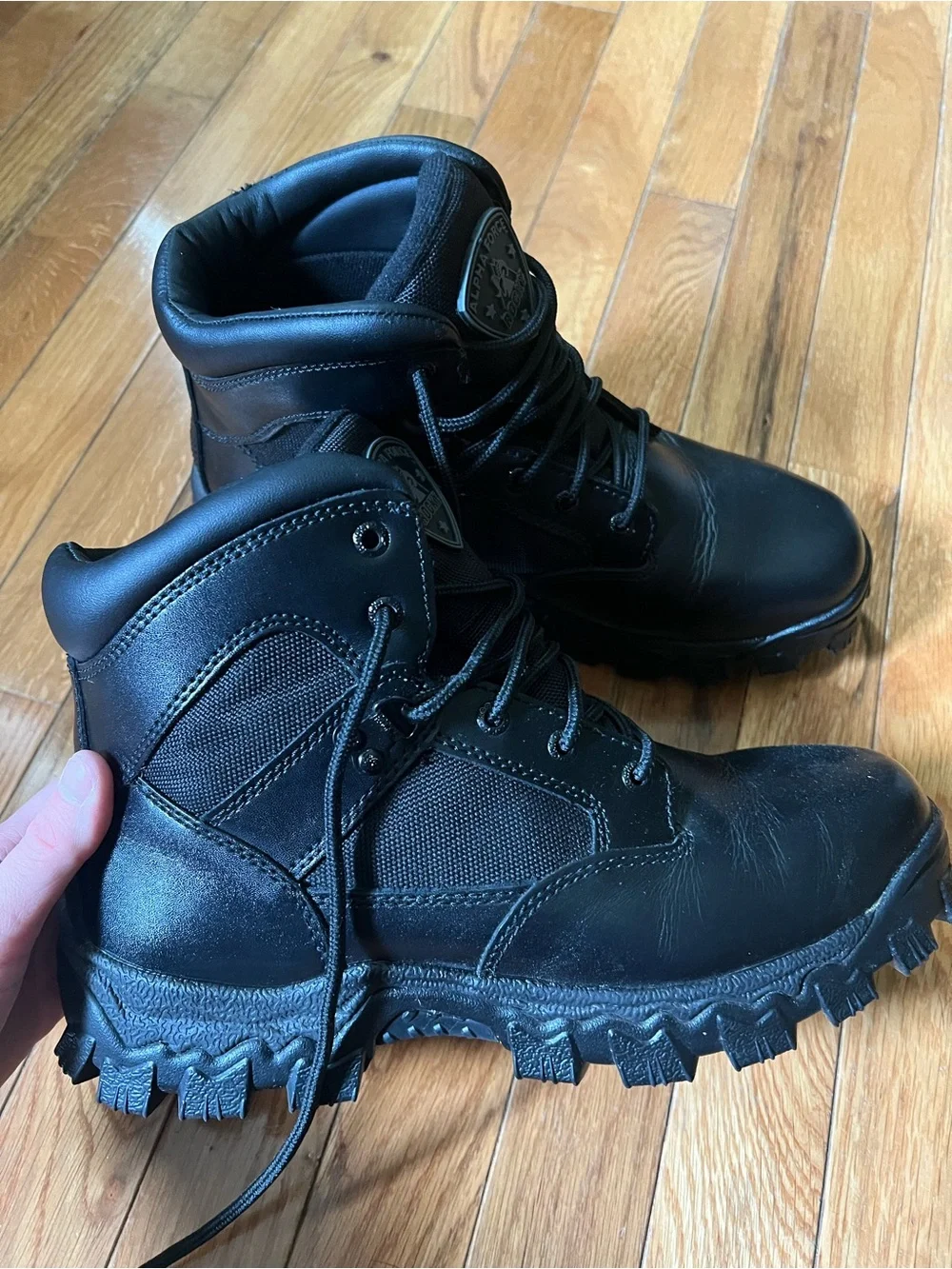 Rocky Alpha Force Men's Black Tactical Boots